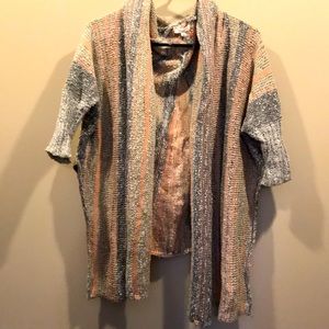 pink and blue sweater, maurices